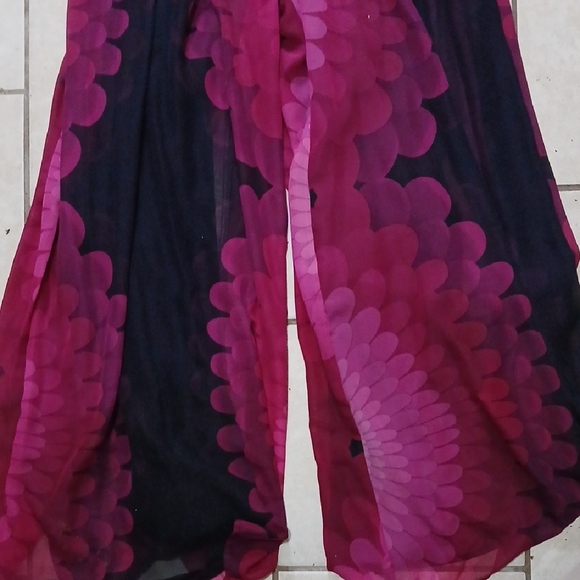 FASHION NOVA Womens Size XL Pink and Black Halter Jumpsuit NWT - Picture 2 of 5